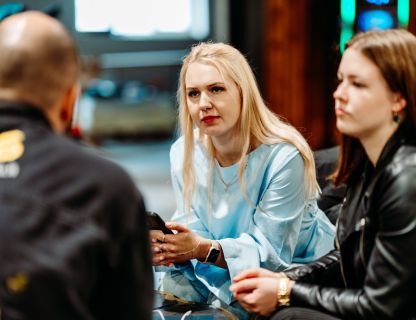 Testa ballīte būvniecības procesā