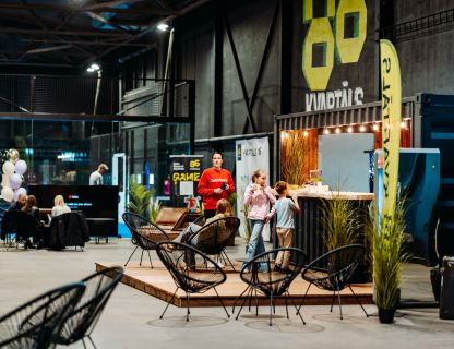 Testa ballīte būvniecības procesā