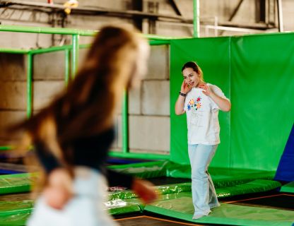 Testa ballīte būvniecības procesā