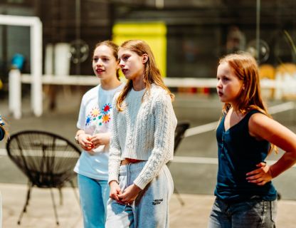 Testa ballīte būvniecības procesā