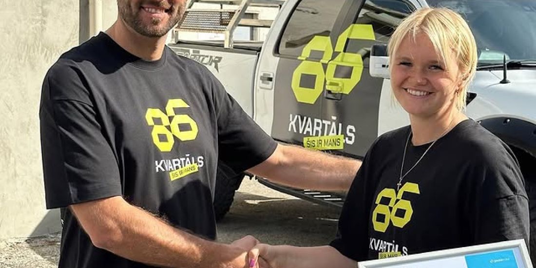 Trenere Dārta ir ieguvusi sertifikātu!